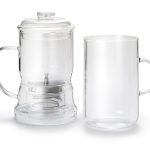შუშის ჩაიდანი & ჭიქა/Tea Maker with Glass